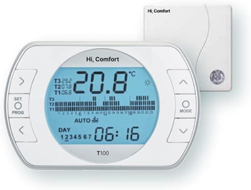 BERETTA Comando Remoto Cronotermostato Universale HI COMFORT T100 Wi-Fi 20193354 - Honorern