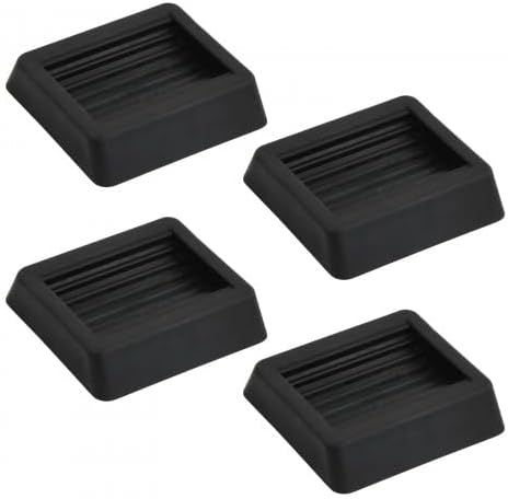 4 Pezzi Coppe Blocca ruote in Gomma per Mobili, Tappi Antiscivolo per Sedia con Ruote, Protezioni per Pavimenti per Tutti i Pavimenti e Tutte le Ruote di Mobili, Divani e Letti - Honorern