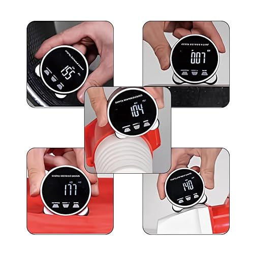 Metro a Nastro Digitale, Nastro Misurazione Digitale Telemetro con Display LCD Strumento Misurazione Lunga Distanza Ricaricabile per Superficie Curva Piatta Forma Dispari Regalo Padre - Honorern