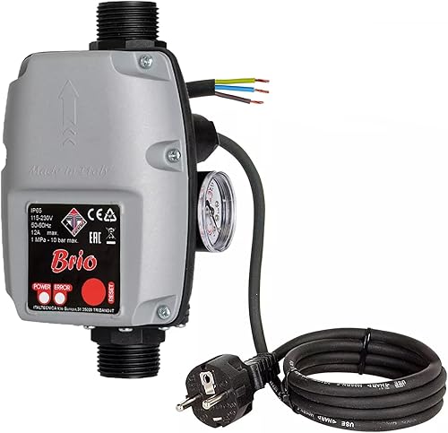 NEW BRIO PRESSCONTROL CABLATO ITALTECNICA DISPOSITIVO ELETTRONICO DI CONTROLLO PER ELETTROPOMPE - Honorern