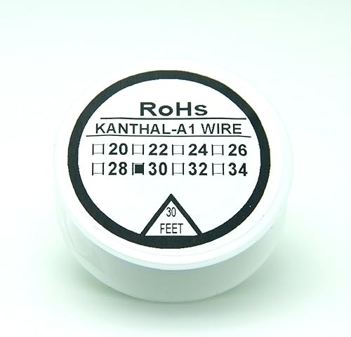 Filo di resistenza tipo A1 30ft (10m) bobina 22-32G AWG (36G) - Honorern