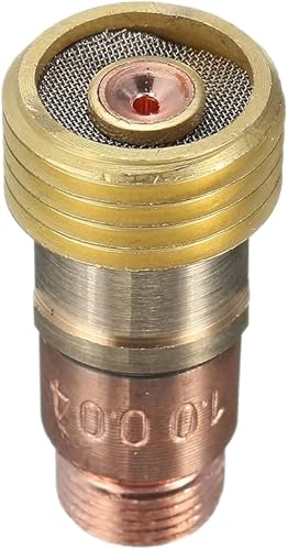 4PCS Ottone Pinze Corpo per Stubby Gas Lens Connettore con Maglia per Tig WP-17/18/26,17CB20G Pinze Corpo per Stubby Gas Lens 1.6mm 1/16 - Honorern