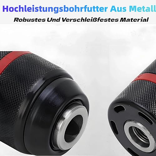 Mandrino per trapano AUTO, mandrino per trapano a mano autoserrante senza chiave con intervallo per trapano mandrino milwaukee+mandrino trapano mandrino - Honorern