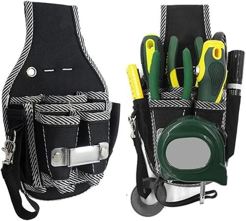 FACULX Mini Organizer 9 in 1 Nylon Organizer Tasca Attacco per Cintura Attrezzi e Portautensili Compatto - Honorern