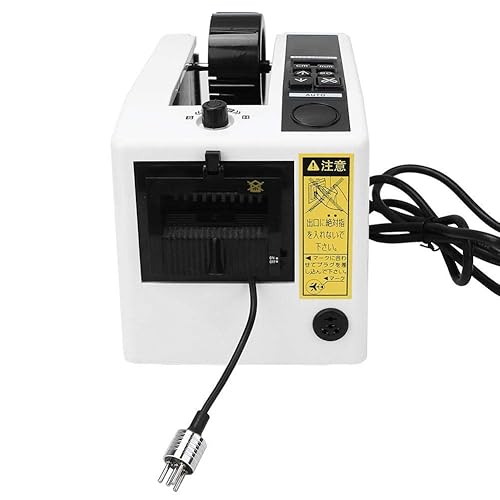 Dispenser per Nastri,M1000 Macchina Distributore Automatico di Nastri,Manuale Macchina per Taglio Nastro Trasparente AC220V, Lunghezza di Taglio 20-999mm,per Nastro di Diverso Tipo(eu) - Honorern