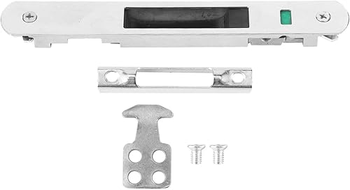 Blocco Baia Vetro Scorrevole Baia,Akozon 7.8x1.1 pollici Acciaio Inox Serratura per Porta Scorrevole in vetro semplice Serratura per porta patio con serratura a gancio per finestra - Honorern