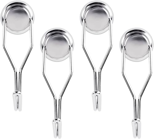 2 pezzi Magnete al neodimio con gancio girevole Ø36 x H64 mm, gancio magnetico extra forte Capacità di carico 45 kg - Honorern