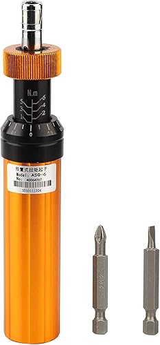 Chiave dinamometrica Manuale per Armi da Fuoco Cacciavite dinamometrico Regolabile in Acciaio Legato Tipo 1-6N.m Strumento di Manutenzione Portatile - Honorern