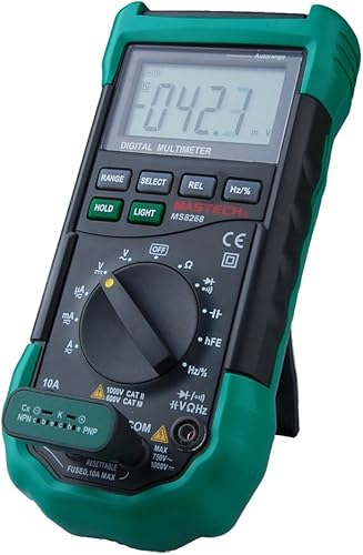 Mastech MS8268 multimetro digitale, LCD 3/4 Digital Autorango AC/DC/uF/Hz polimetro - Honorern