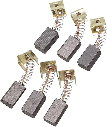 Spazzole di ricambio in carbonio per utensili elettrici, set da 6 pezzi, adatto per smerigliatrici angolari B&D, tra cui CD105 e KG900 - Honorern