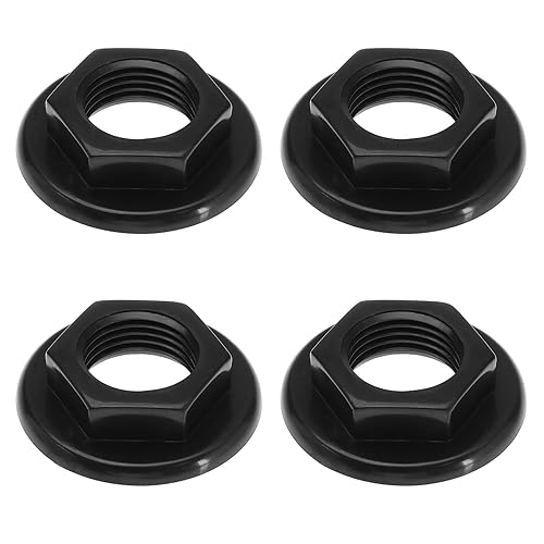 4 dadi posteriori per rubinetto del lavandino da 1/2' BSP, dadi posteriori in plastica ABS, accessori per rubinetti per lavabo da bagno, miscelatori, flangiati, rotondi, strumenti - Honorern