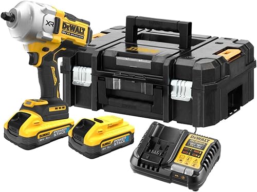 DeWALT Avvitatore a percussione a batteria DCF961H2T-QW, 18 V, 5 Ah, avvitatore a percussione 1626 Nm, coppia fissa max - Honorern