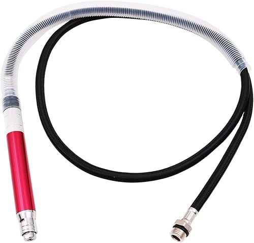 Smerigliatrice ad Aria da 1/4 di Pollice 6500 Giri/min Mini smerigliatrice a Matita con Chiave per Pulizia, smussatura, rettifica e Incisione di Vari Metalli - Honorern