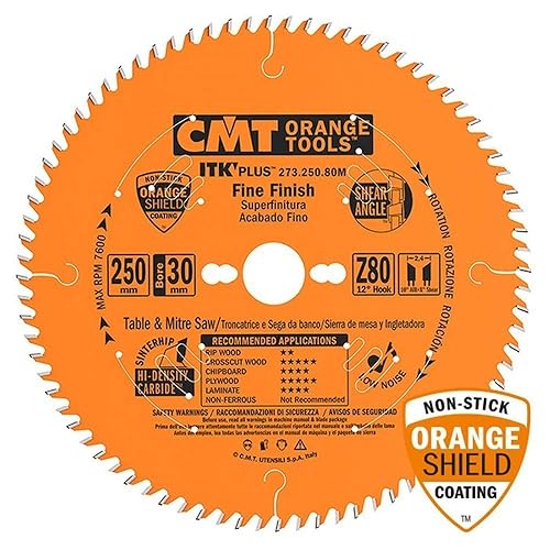 CMT 273.216.64M - Sierra circular itk plus hw 216x1.8x30 z=64 atb+s -5 grados - Honorern