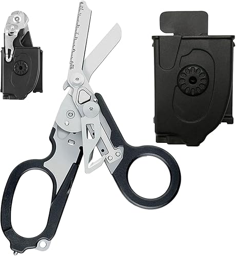 Ziyero Pinza Multiuso, Multitool in Acciaio Inox con Fodero Portatile, Pinza Multifunzione Autobloccante, Pinza Pieghevole, Campeggio, Riparazione, Emergenza - Honorern