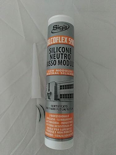 SILICONE NEUTRO SILCOFLEX 590 VERDE MUSCHIATO ML 300 - Honorern