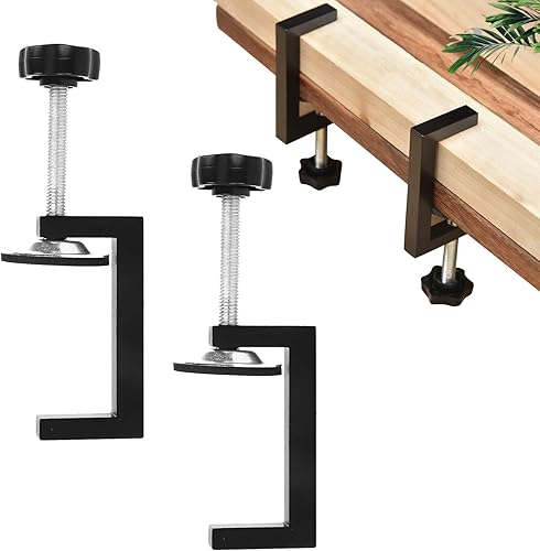 Morsetto a C, Morsetto da Tavolo, Morsetti da Falegname, Morsetto da Scrivania Staffa, Applicabile Saldatura Montatura Domestica, Falegnami, Armadietti, Campo di Serraggio 57 mm, 2 Pezzi - Honorern