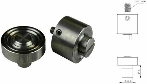 125 occhielli DIN 7332, norma tedesca, dimensioni 12 mm, acciaio inox V2A, perfetti per teloni, striscioni, tende da sole (occhielli autofilettanti), con controvetri per esigenze elevate - Honorern