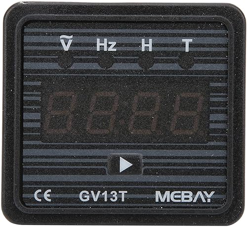 Fafeicy LCD Digitale voltmetro amperometro, Voltmetro Digitale Generatore, Voltmetro Digitale Multifunzione, per Misurare e Visualizzare Tensione Generatore(AC380V), Strumenti diagnostici per motore - Honorern