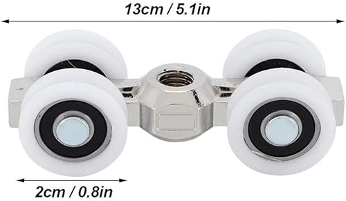 Fdit1 Rulli scorrevoli per Porte scorrevoli Rulli per Porte basculanti Cuscinetti a Sfera 4 Ruote Gruppo Ruote sospese - Honorern