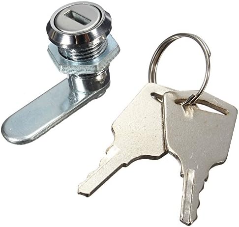 Serratura per cassetta delle lettere, 15 mm, con 2 chiavi - Honorern