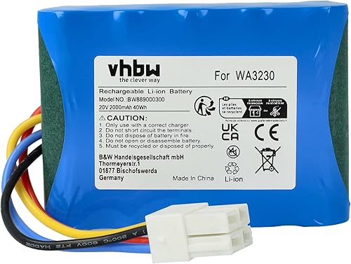 1x batteria sostituisce Landxcape LA0007, LA0002, LA0001 per rasaerba 2000mAh 20V Li-Ion - Honorern