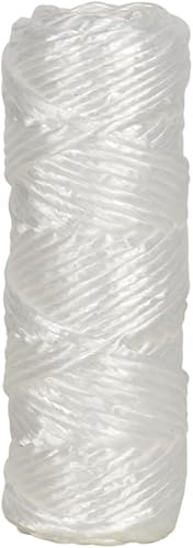 006000976 Spago Rafia titolo 500, 100 gr - 40 mt, Bianco - Honorern