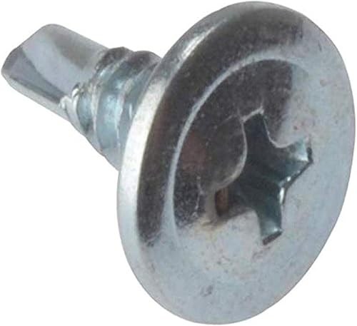 FORDWSWHSD13 Viti per cartongesso a Testa Wafer autofilettante TFT ZP 4,2 x 13 mm Bulk 1000, Nero, 4.2 x 13mm, Set di 1000 Pezzi - Honorern