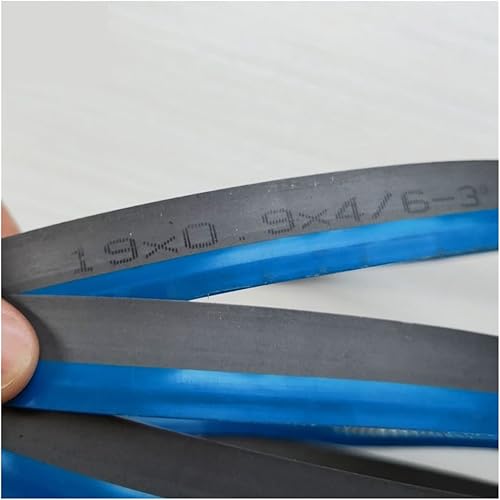 Lame for seghe a Nastro bimetalliche M42 2234 * 19 * 0,9 mm * 4/6 T 19 * 0,9 * 2234 mm * 3/4 ​​T Lame for seghe a Nastro Taglio di Legno Duro e Metallo Morbido (Size : 1PC 3-4T) - Honorern