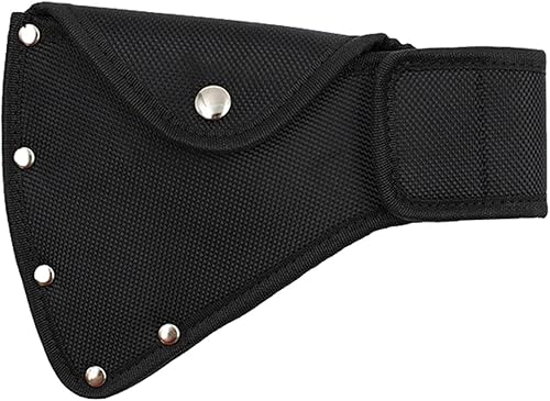Custodia per ascia | per ascia in nylon spesso | Fondina per ascia | Copertura per lama d'ascia con fibbia in metallo | Copertura per ascia da appendere in vita, per esterni, escursionismo, - Honorern