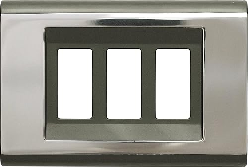 2583/CFN Placca Click 3 Moduli, Canna di Fucile - Honorern