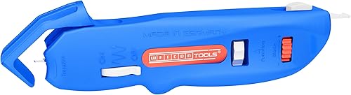 WEICON TOOLS - Coltello per cavi No. S 4-28 a spirale, rotondo, longitudinale e spirale di diametro 4-28 mm, lama di sicurezza integrata - Honorern