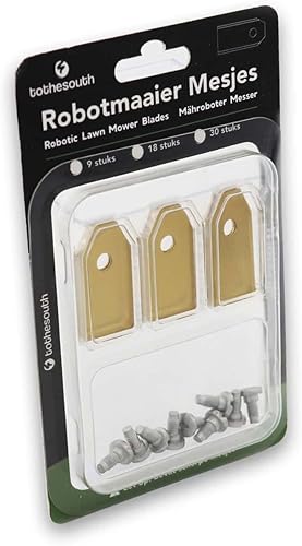 18 lame per robot tagliaerba To the South® in titanio adatte per ECOVACS GOAT G1-18 pezzi - Honorern