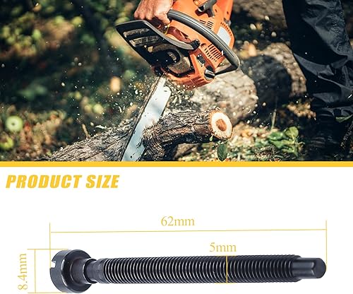 Haishine Tenditore tendicatena Avvitabile per Husqvarna 42 44 50 51 55 Rancher 234 238 242 246 133 444 Motosega 501537101, 501 54 63 01 - Honorern