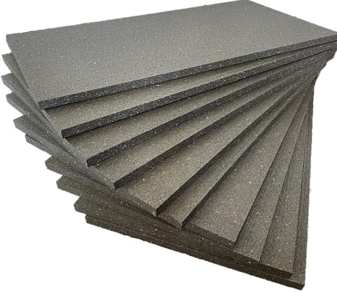 Polistirolo GRAFITE Espanso - Spessore 2 centimetri - Pannelli per Isolamento Termico (10 Pan. - 5 Mq.) Alte prestazioni Densità Maggiorata - Honorern