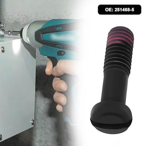 eMagTech 2 viti a testa piatta 251468-5 per mandrino per trapano M6 x 22 compatibile con trapano Makita BHP442 BHP451 BDF441 6260D 6261D 6270D - Honorern