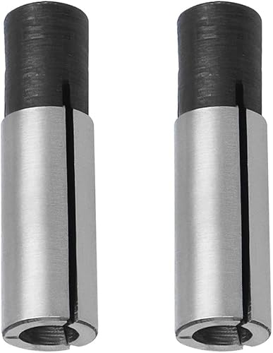 2 pz Adattatore Per Mandrino CNC Per Punte Da Trapano Da 6,35 Mm A 4 Mm Manicotto Di Riduzione Adatto Per Mandrino ER Per Macchina Da Intaglio Motore Mandrino - Honorern