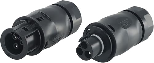 IP68 Presa AC 3 Pin Impermeabile Femmina Maschio per Inverter Connettore Elettrico di Alta Qualità per Impianti Solari - Honorern