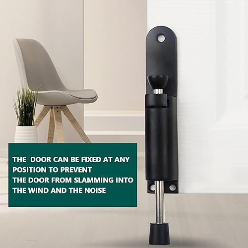 Fermaporta da Pavimento, 2 x Fermaporta a Pedale Fermaporta a Molla fermaporta Caricato a Molla Fermaporta in Lega di Zinco per Tenere Ferma la Porta per Cancello del Garage Ufficio Casa - Honorern
