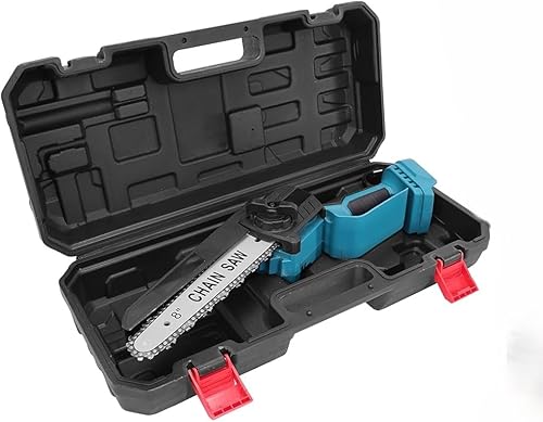 Mini Motosega a Batteria da 8 Pollici, 48V, Doppia Batteria, Potatura Giardinaggio, Taglia Rami, Motosega Elettrica Portatile - Honorern
