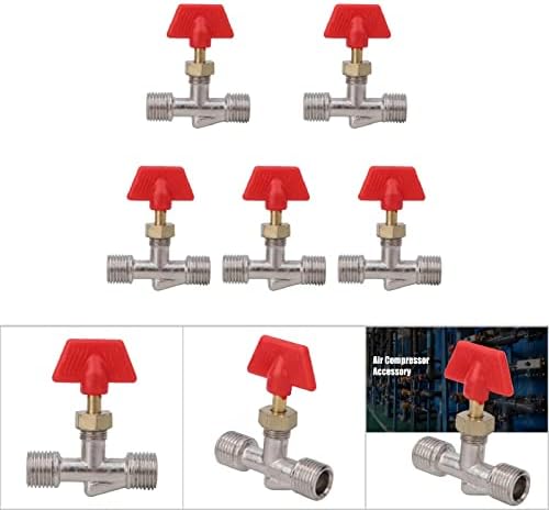 Valvola del compressore d'aria 5pcs, accessorio del compressore d'aria della valvola a sfera del galleggiante della filettatura 1/4 di pollice - Honorern