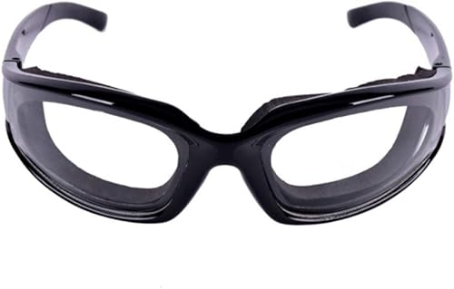 barbecue cipolla occhiali da cucina, accessori barbecue Eyes Protector Nero - Honorern