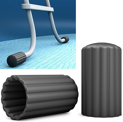 Tappi di protezione universali in silicone per piedi della piscina, proteggono la pellicola da danni, accessori, piscina, scala piscina, tampone in gomma - Honorern