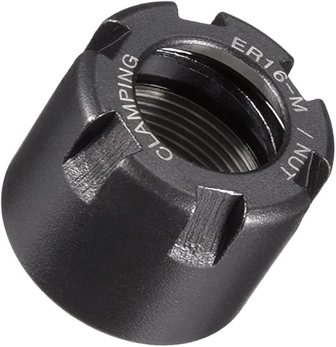 ER16-M pinze Bloccaggio Dadi, per CNC Fresatura Mandrino Supporto Tornio, Nero - Honorern