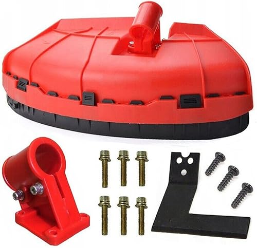Protezione Universale for decespugliatore in plastica Attrezzi da Giardino Rosso Protezione Facile da installare Deflettore Tagliaerba Scudo for 24 26mm Spazzola Tagliata - Honorern