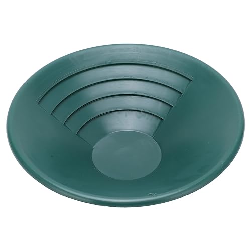 Fafeicy 260mm Gold Pan Gold Prospecting Beginners Kit, Classificatore Impilabile Gold Prospecting Pan Set Lavaggio Setaccio Accessorio Vassoio Verde - Honorern