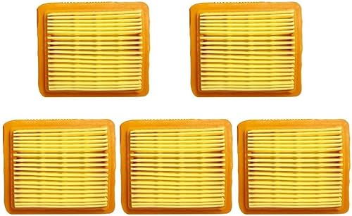Confezione da 5 filtri dell'aria per motore Honda GX50 GX-50 47.9 CC a 4 tempi - Honorern