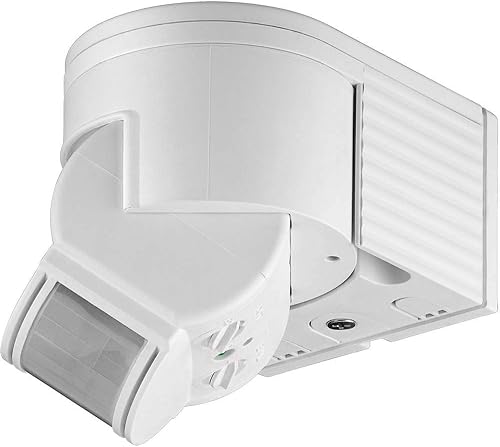 Goobay 95175 Rilevatore di Movimento a Infrarossi, Bianco - Honorern