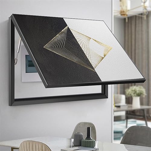 Copertura Quadro Elettrico Decorativa Copri Contatore Elettrico Interno,Nascondi Dipinti Ideale con Supporto Idraulico per La Tua Casa Quadri,010,50 * 40CM - Honorern