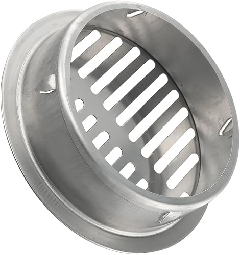 Pratica copertura per scarico a pavimento in acciaio inox per balconi e aree esterne (Ø160mm) - Honorern
